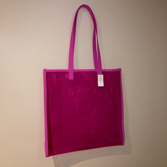 CLINIQUE Pink Transparent Tote Bag - Picture 8 of 8